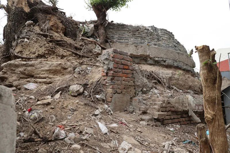 北京海淀一居民区现墩台古迹 北京海淀一居民区现墩台古迹