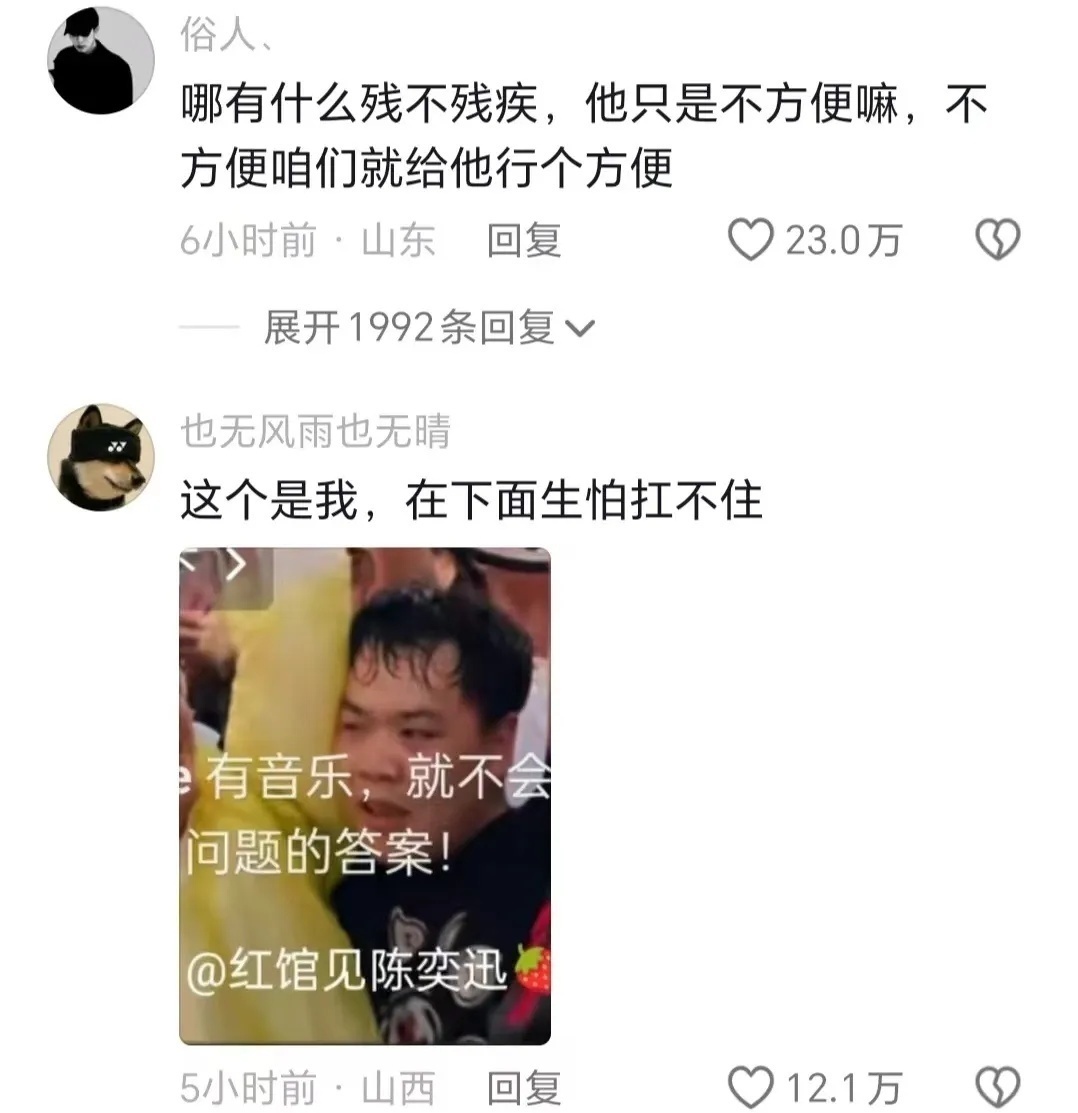 这一幕令人动容！音乐节上轮椅男孩被高高举起