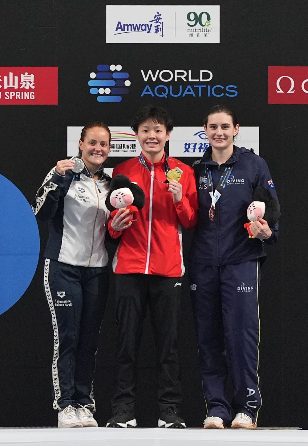 跳水——世界杯总决赛:陈艺文女子3米板夺冠 跳水——世界杯总决赛:陈艺文女子3米板夺冠