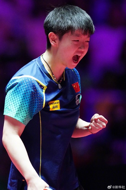 孙颖莎澳门世界杯夺冠