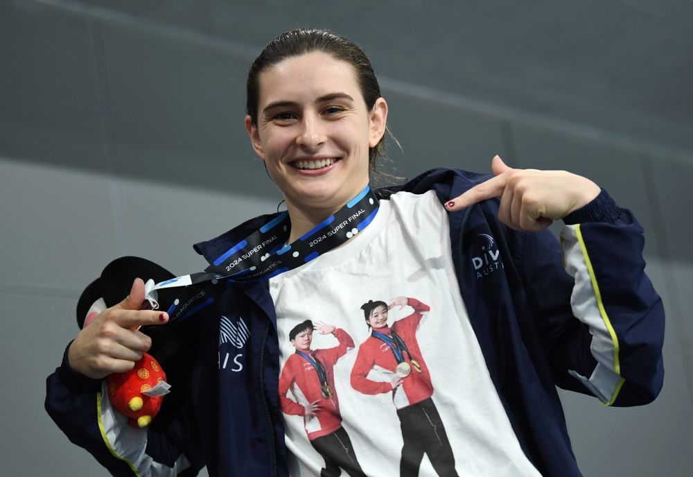 追光|“国潮”抢眼 情谊交织 西安跳水世界杯总决赛不只有冠军