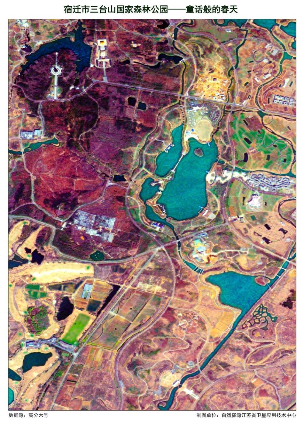 遥看春色动山河——卫星视角下的春意盎然