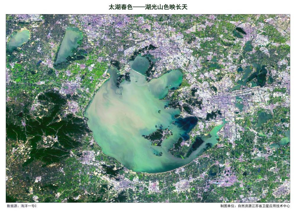 遥看春色动山河——卫星视角下的春意盎然