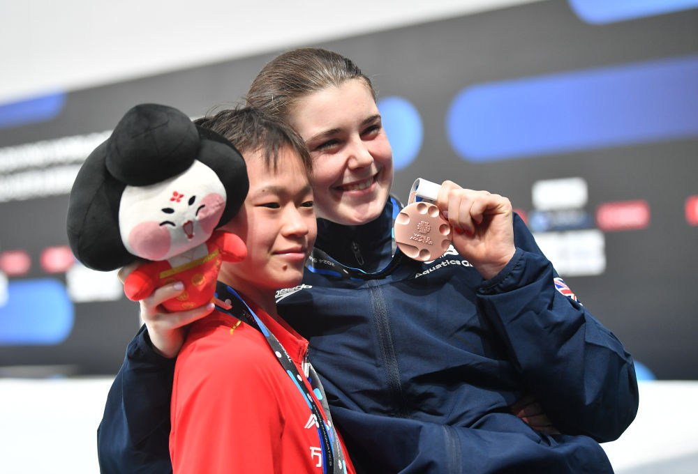 国潮闪耀西安跳水世界杯