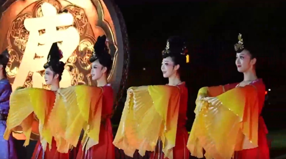 国潮闪耀西安跳水世界杯