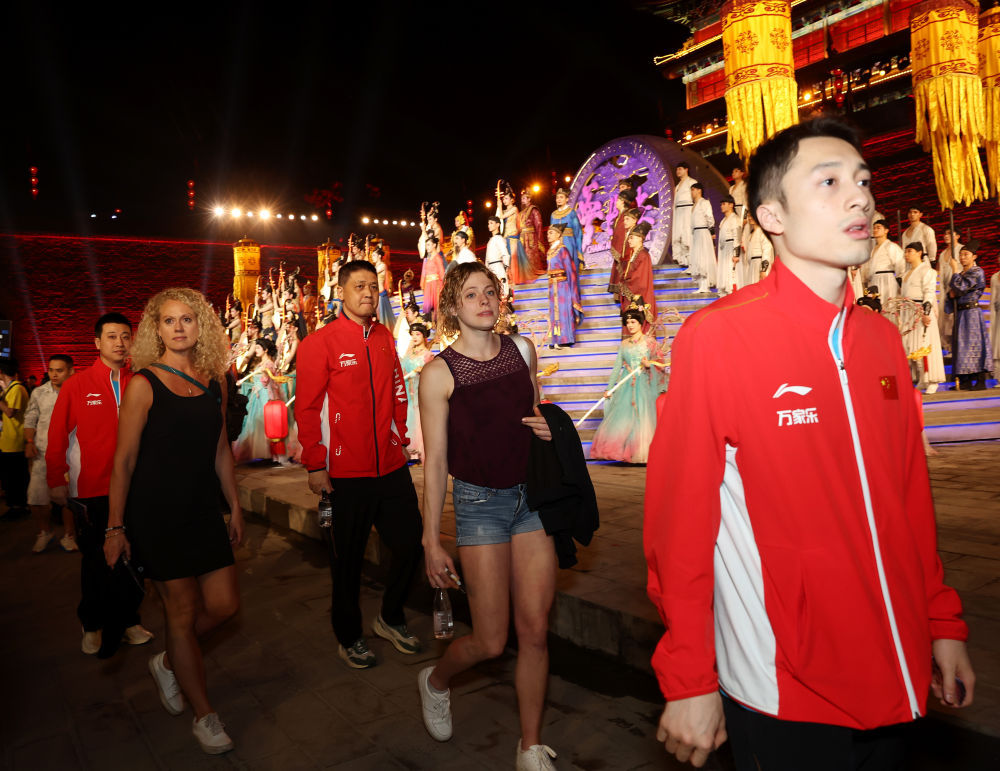 追光|“国潮”抢眼 情谊交织 西安跳水世界杯总决赛不只有冠军