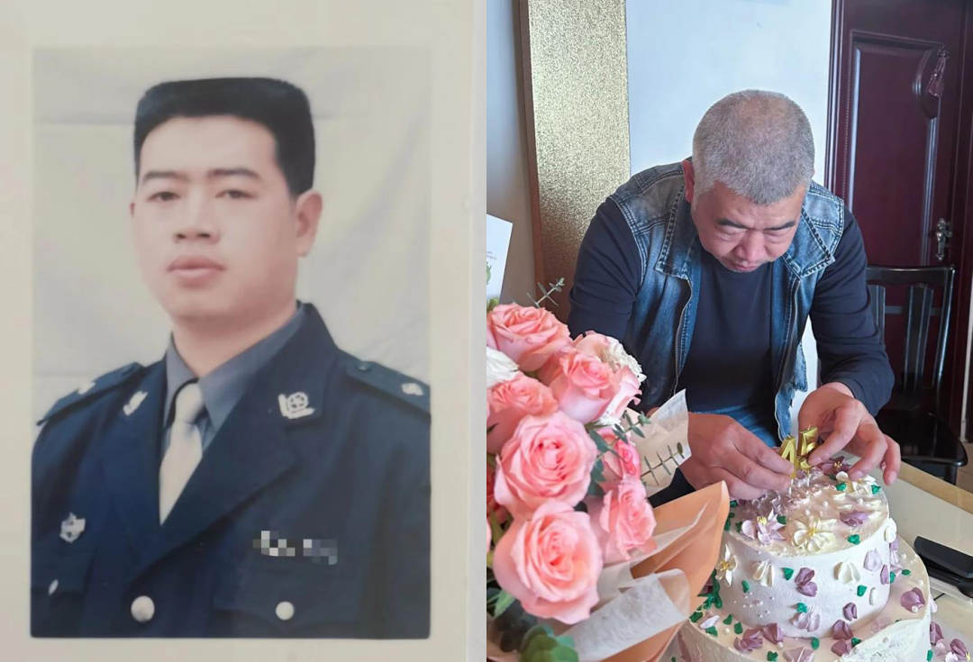 “工作狂的老公陪我过生日了！”这位警嫂的朋友圈“火”了