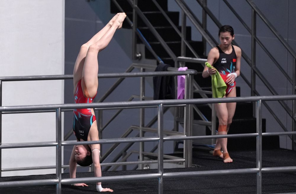 追光|“国潮”抢眼 情谊交织 西安跳水世界杯总决赛不只有冠军