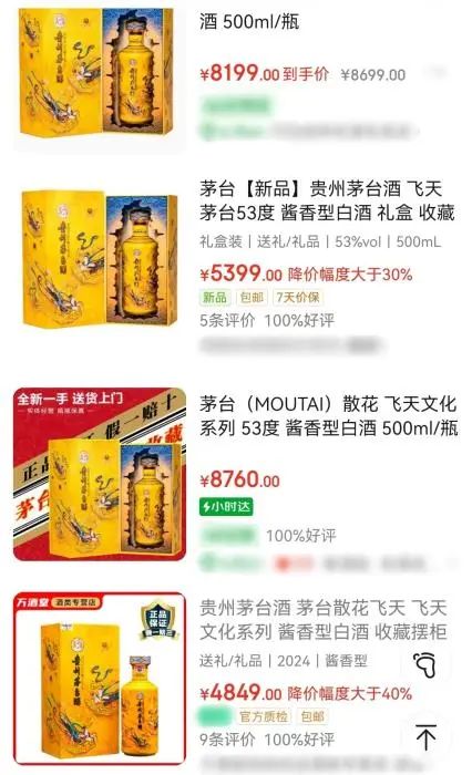 茅台新品,价格大跌? 茅台新品,价格大跌?