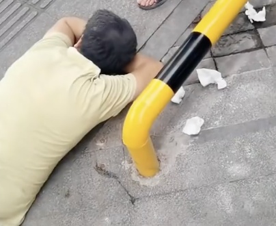 真有被辣晕的？男子饭后倒地不起，同伴紧急呼叫120