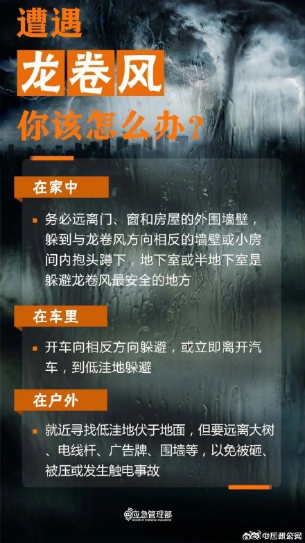 暴雨+强对流！收到预警你该这么做