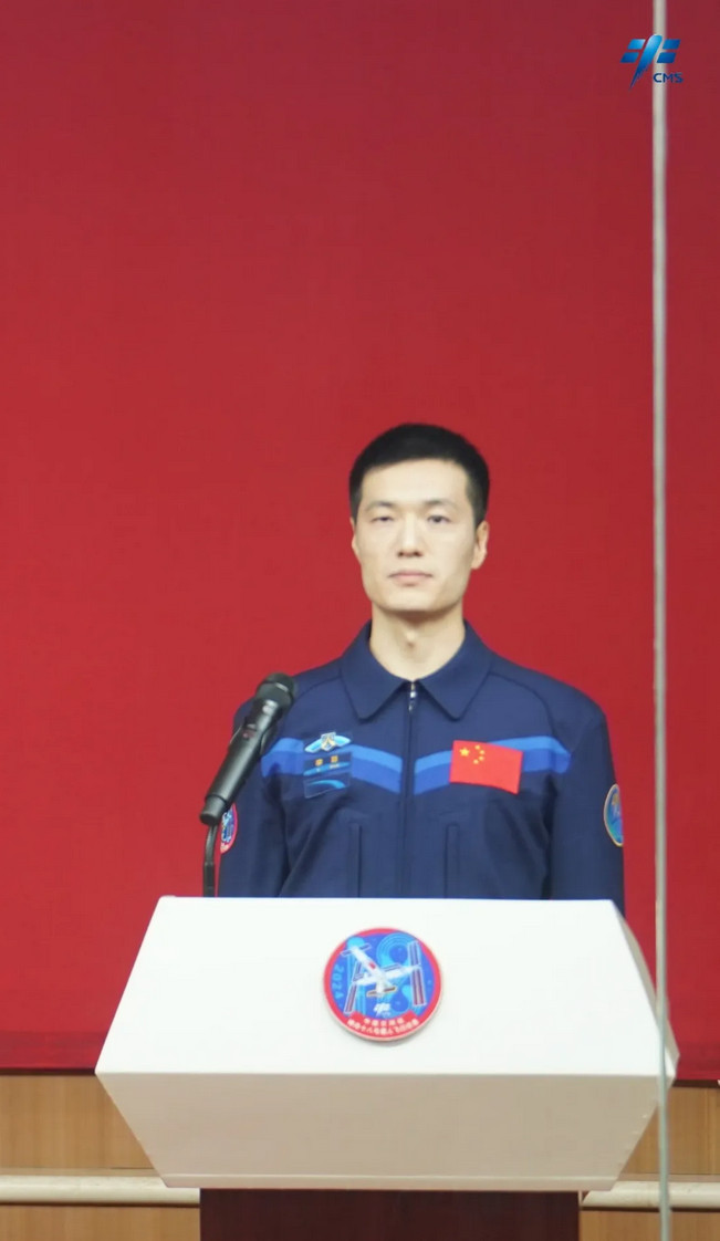 航天员李聪:始终保持飞行和准备飞行两种状态 航天员李聪:始终保持飞行和准备飞行两种状态