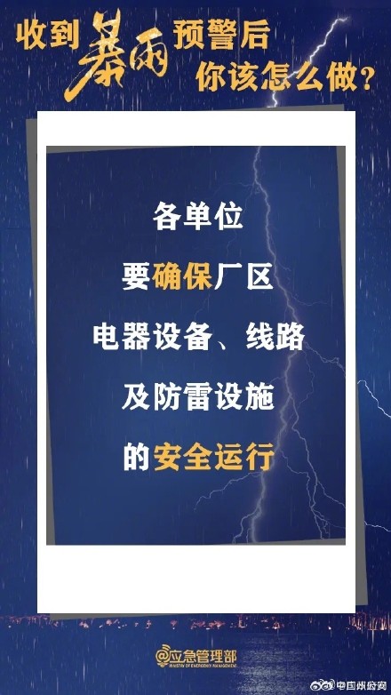 暴雨+强对流！收到预警你该这么做