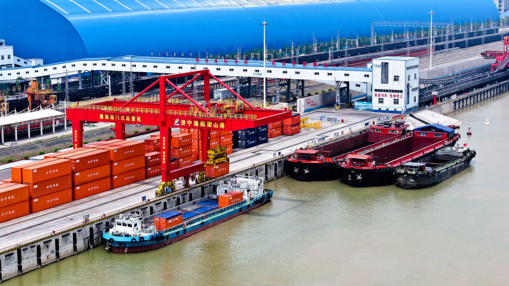山东济宁：着力发展内河航运 畅通物流通道