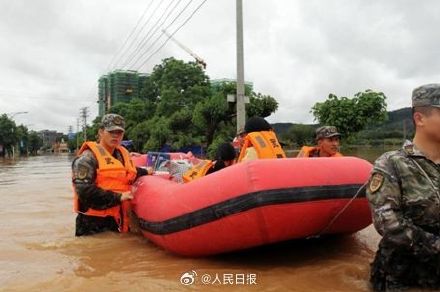 两部门预拨1.1亿元支持广东江西广西防汛救灾