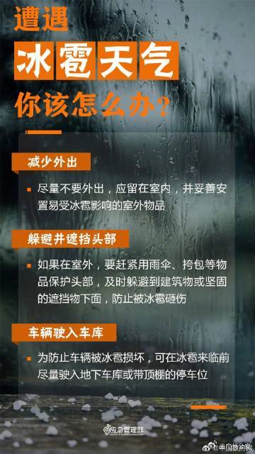 暴雨+强对流！收到预警你该这么做