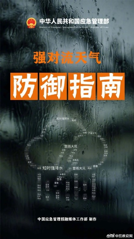 暴雨+强对流！收到预警你该这么做