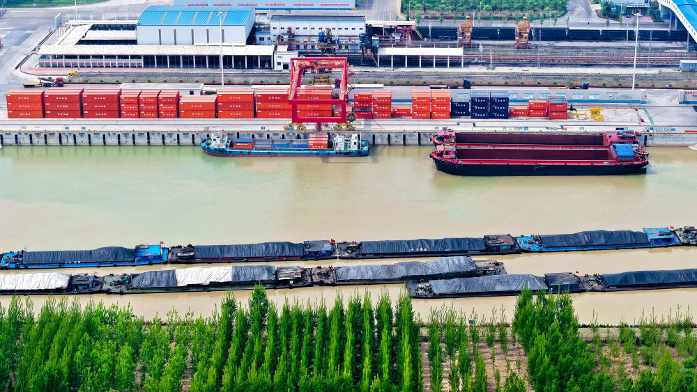 山东济宁：着力发展内河航运 畅通物流通道