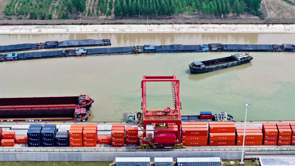山东济宁：着力发展内河航运 畅通物流通道