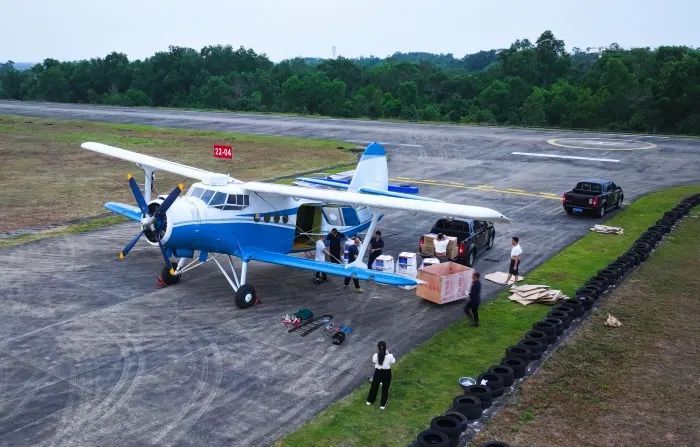 无人机,跨海送达! 无人机,跨海送达!