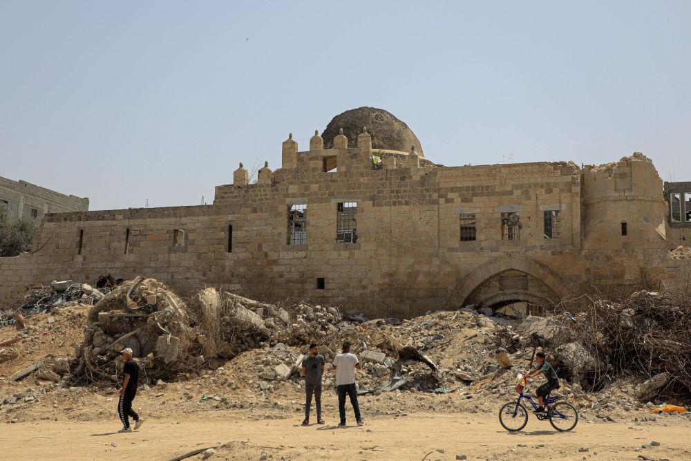加沙地带：损毁的古迹