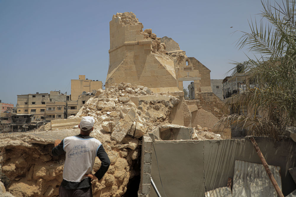 加沙地带：损毁的古迹