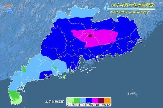 广东的雨下个没完！冰雹、雷雨大风、暴雨……