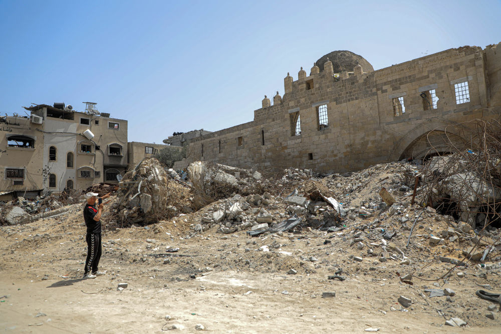 加沙地带：损毁的古迹