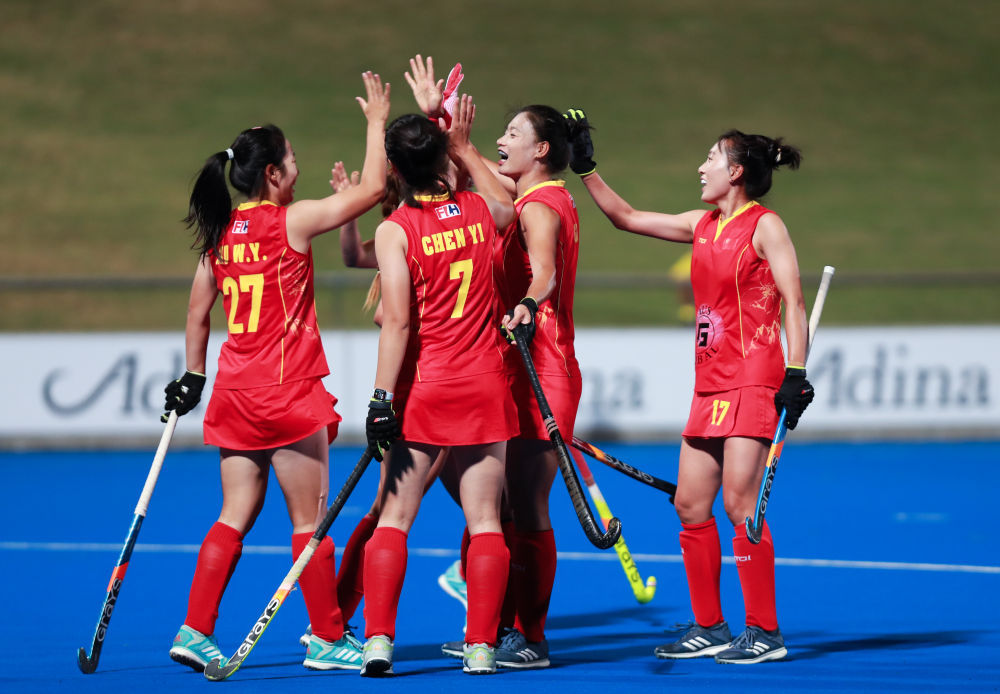 中国女曲邀请赛战胜澳大利亚队