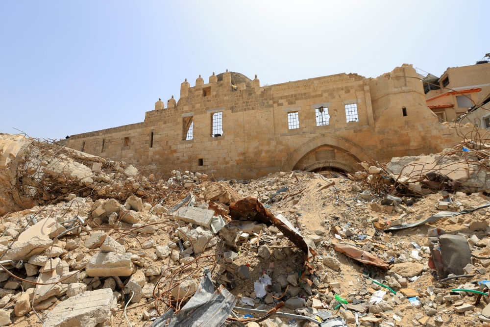 加沙地带：损毁的古迹