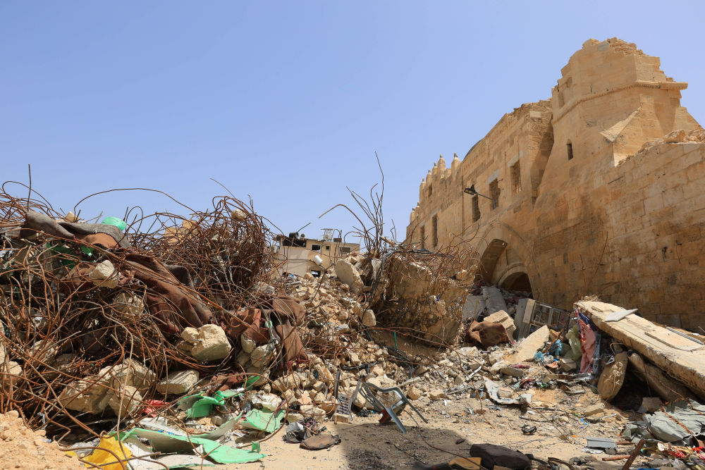 加沙地带：损毁的古迹
