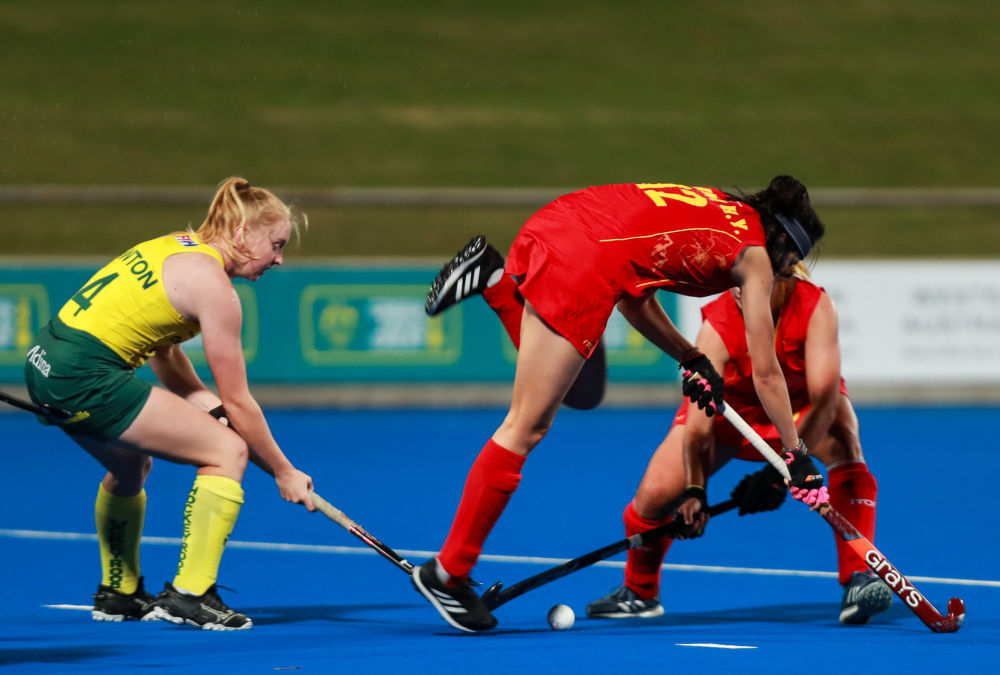 中国女曲邀请赛战胜澳大利亚队