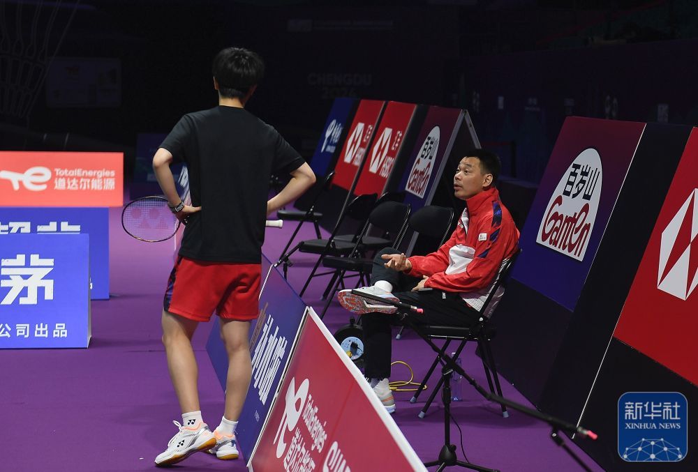 羽毛球|汤尤杯:中国队赛前训练 羽毛球|汤尤杯:中国队赛前训练