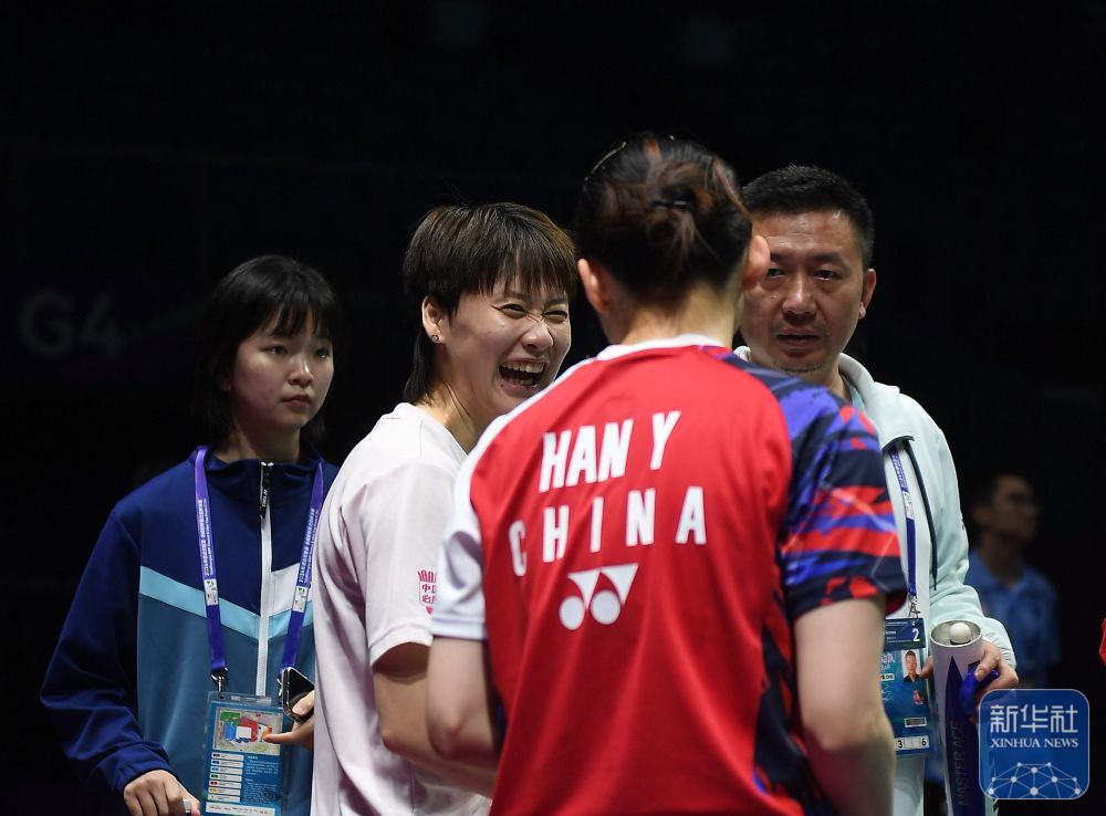 羽毛球|汤尤杯:中国队赛前训练 羽毛球|汤尤杯:中国队赛前训练