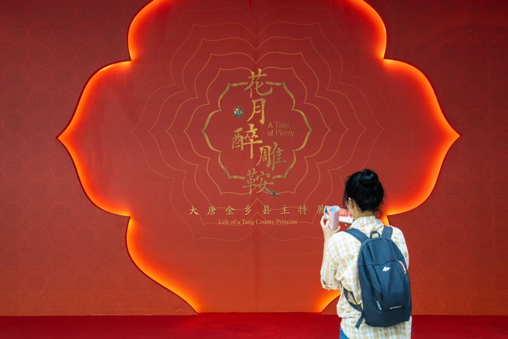 大唐金乡县主特展在长沙博物馆开幕