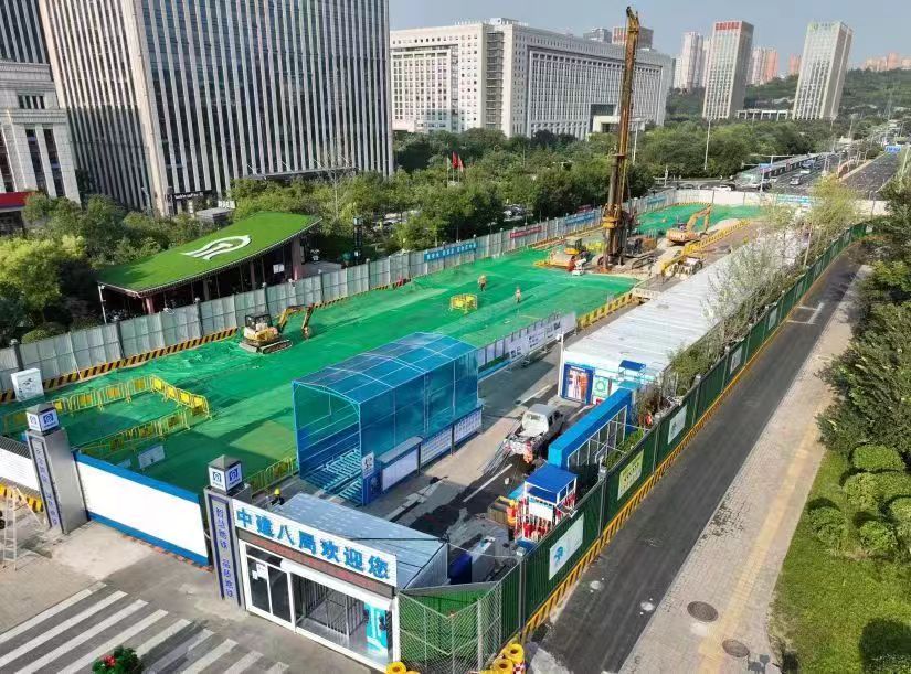 全国首条上跨黄河地铁工程开启区间隧道施工