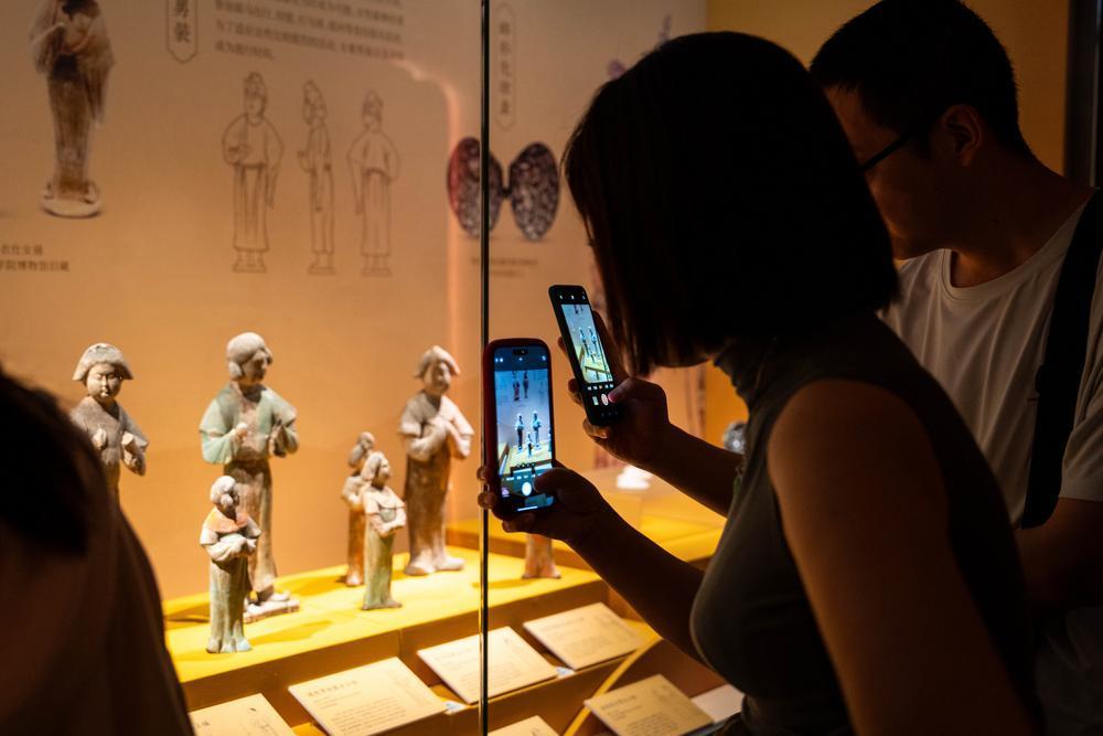 大唐金乡县主特展在长沙博物馆开幕