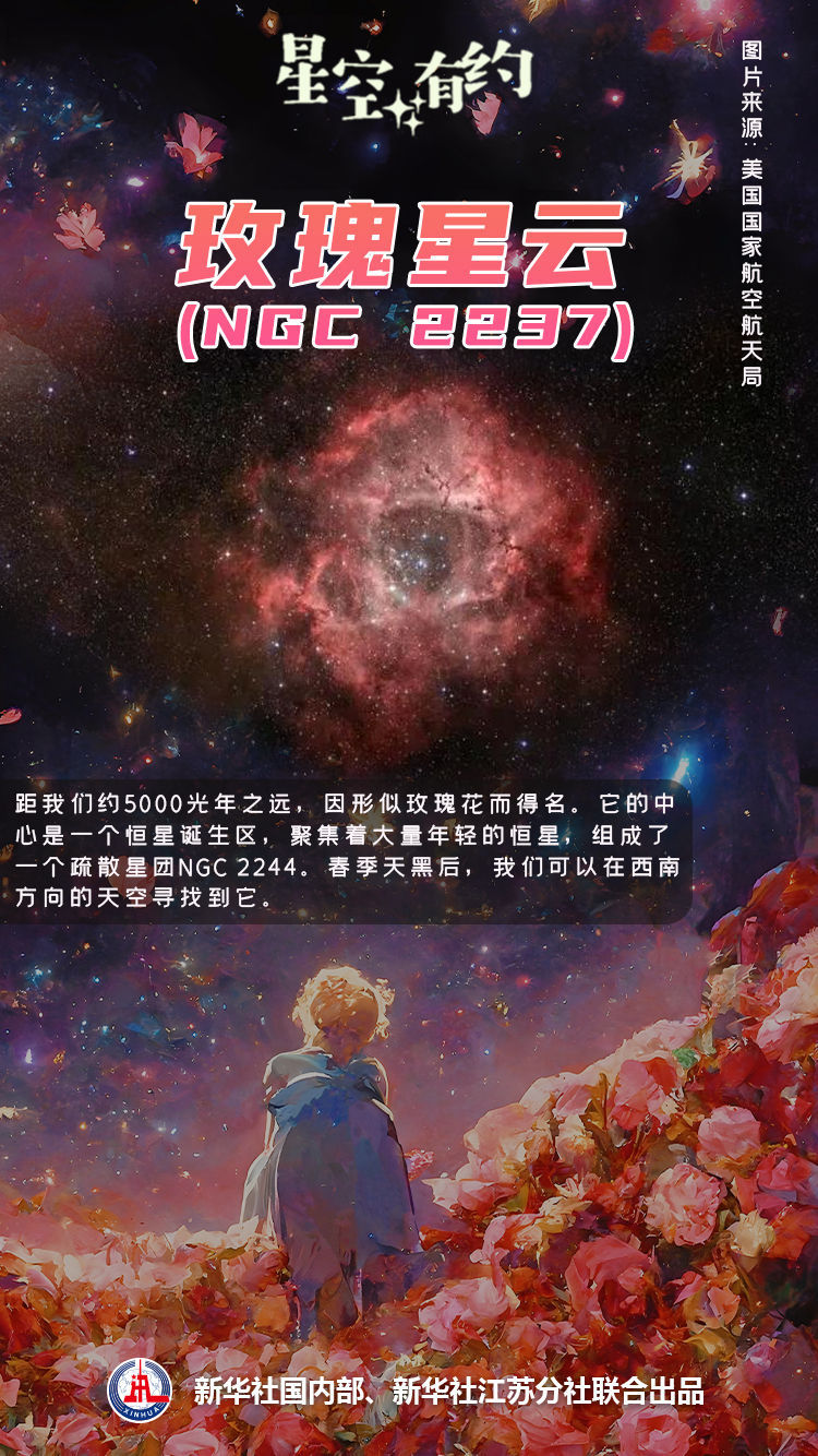 星空有约|春季,来看夜空中的神秘“花海” 星空有约|春季,来看夜空中的神秘“花海”
