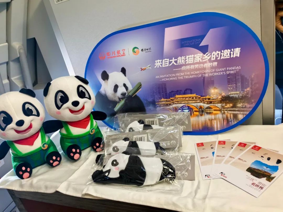 成都⇌首尔！熊猫主题航班启航