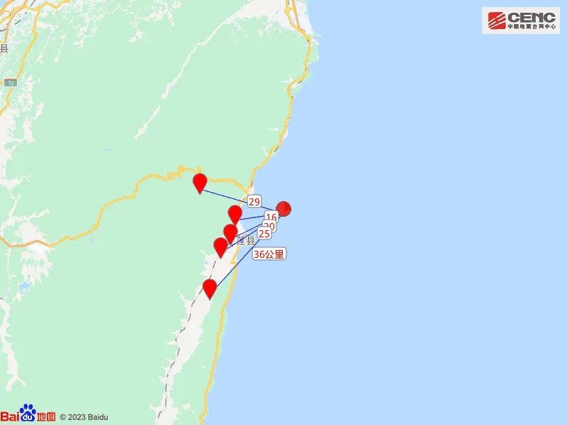 凌晨！台湾接连地震！福建网友：没完没了……