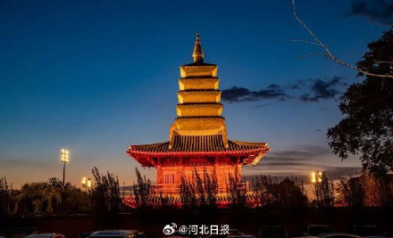 正定广惠寺、开元寺夜游开放 正定广惠寺、开元寺夜游开放