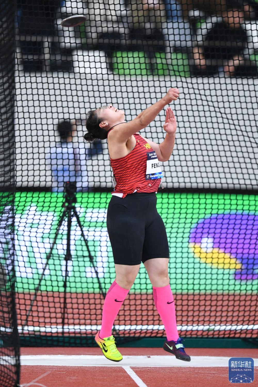 长三角国际田径钻石赛:冯彬获女子铁饼亚军 长三角国际田径钻石赛:冯彬获女子铁饼亚军