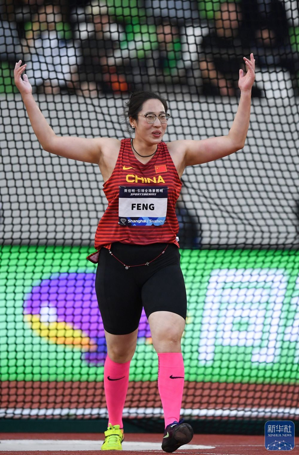 长三角国际田径钻石赛:冯彬获女子铁饼亚军 长三角国际田径钻石赛:冯彬获女子铁饼亚军
