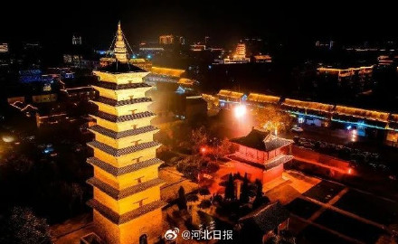 正定广惠寺、开元寺夜游开放 正定广惠寺、开元寺夜游开放