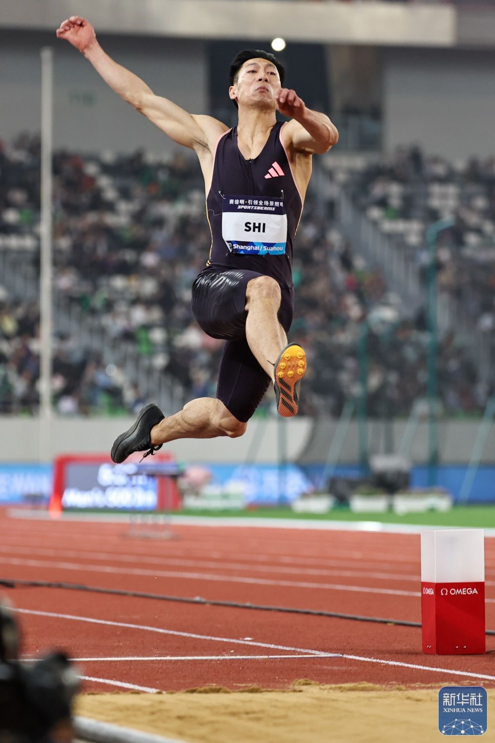 长三角国际田径钻石赛：王嘉男、石雨豪分获男子跳远亚季军