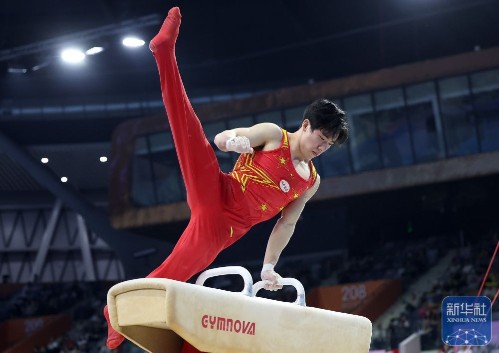 巴黎奥运预备式 | 全国体操锦标赛:邹敬园获男子鞍马冠军 巴黎奥运预备式 | 全国体操锦标赛:邹敬园获男子鞍马冠军