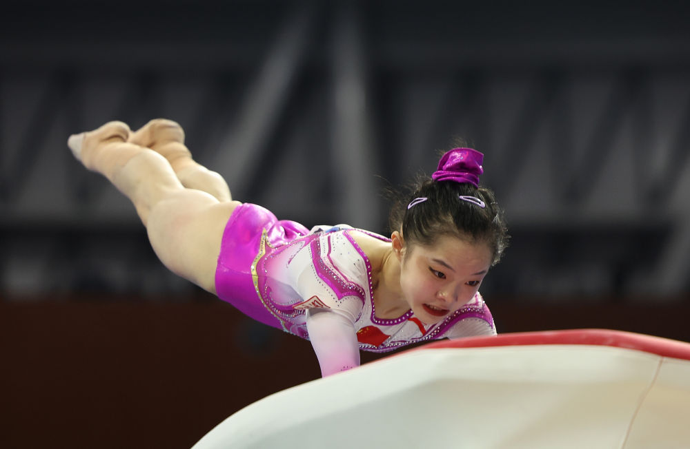 巴黎奥运预备式 | 体操全国锦标赛：虞琳敏获女子跳马冠军