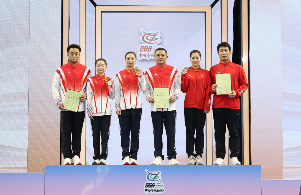 巴黎奥运预备式 | 体操全国锦标赛：虞琳敏获女子跳马冠军