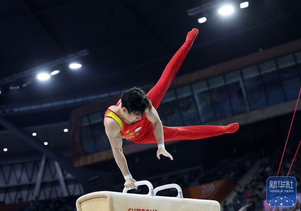 巴黎奥运预备式 | 全国体操锦标赛:邹敬园获男子鞍马冠军 巴黎奥运预备式 | 全国体操锦标赛:邹敬园获男子鞍马冠军