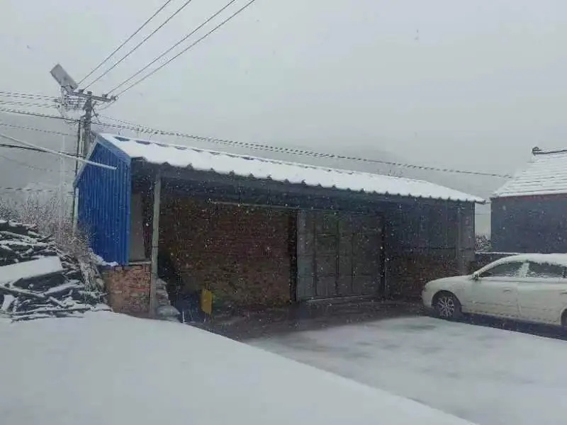 积雪一尺多厚！承德4月出现暴雪！